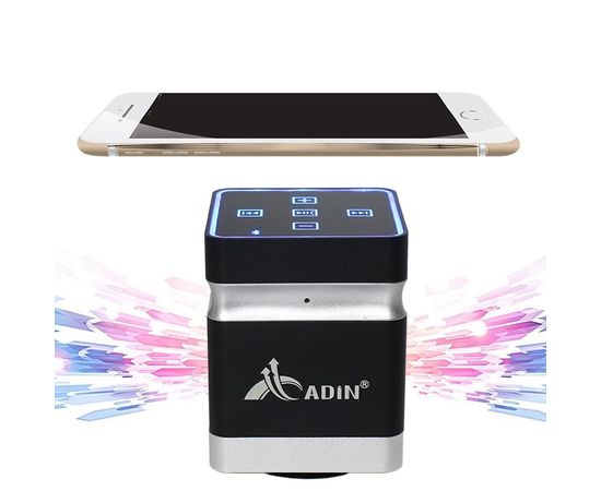 Вибро резонансная колонка bluetooth 26 Ватт Adin BT-BOX, фото 2