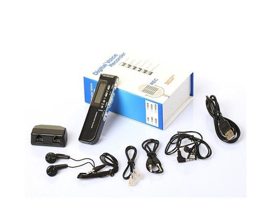 Цифровой диктофон с линейным входом Doitop voice recorder VR-12, 8 Гб, фото 5