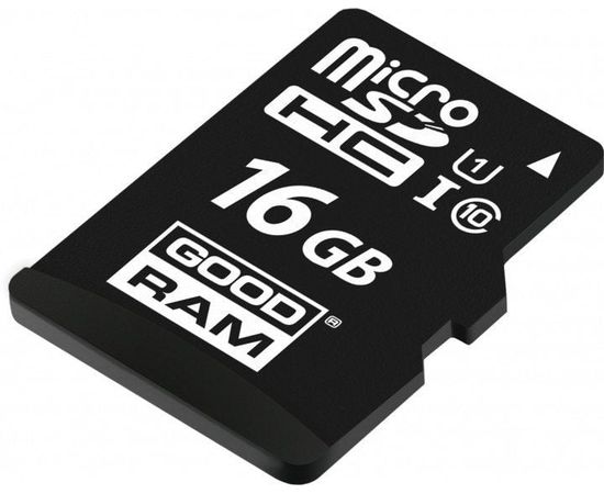 Карта памяти Goodram microSDHC 16GB UHS-I class 10 + adapter, фото 2 Карта памяти Goodram microSDHC 16GB UHS-I class 10 + adapter, фото 2