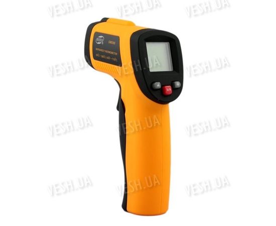 Бесконтактный цифровой ЖК ИК инфракрасный термометр пирометр -50C до +380C GM300, фото 2