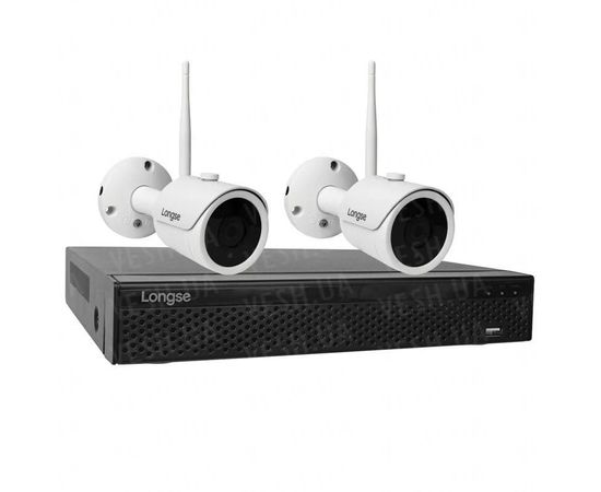 Беспроводная система видеонаблюдения WIFI на 2 камеры Longse WIFI 3604-5Mp Kit 2, 300 метров, 5 Мп, Quad HD, фото 2 Беспроводная система видеонаблюдения WIFI на 2 камеры Longse WIFI 3604-5Mp Kit 2, 300 метров, 5 Мп, Quad HD, фото 2