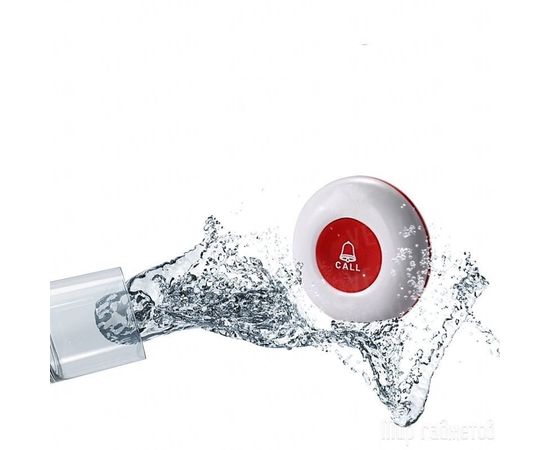 Беспроводная система вызова медперсонала с 2-мя кнопками Daytech CC02 до 150 метров, белая, фото 2