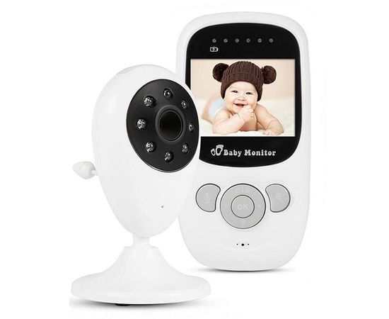 Беспроводная видеоняня с датчиком температуры Baby Monitor SP880, 2.4" экран, цифровая, фото 5 Беспроводная видеоняня с датчиком температуры Baby Monitor SP880, 2.4" экран, цифровая, фото 5
