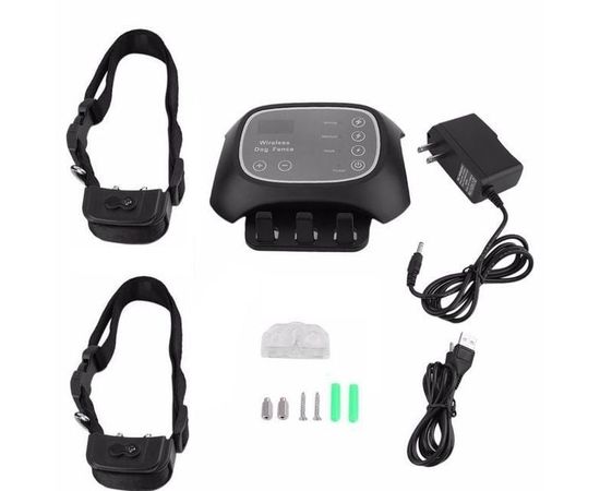 Беспроводной электронный забор для собак Wireless Dog Fence WDF-200 с 2-мя ошейниками, фото 3