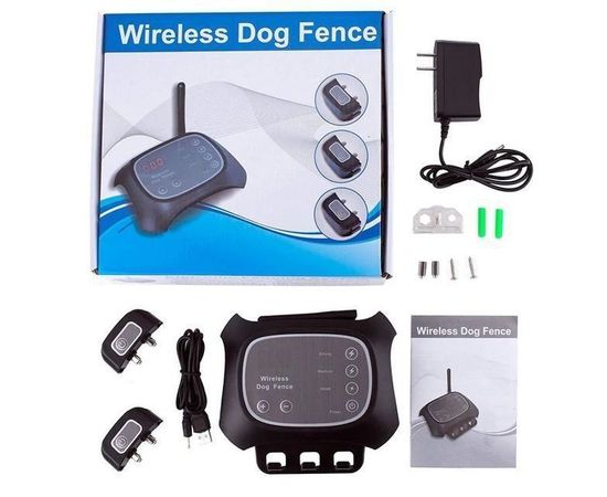 Беспроводной электронный забор для собак Wireless Dog Fence WDF-200 с 2-мя ошейниками, фото 2