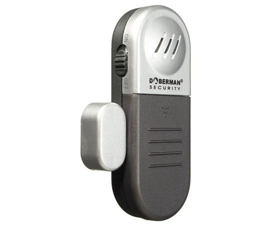 Датчик открытия с сиреной Doberman Security SE-0109, мини сигнализация на дверь или окно, фото 5