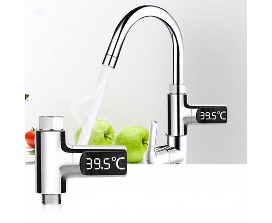 Датчик температуры воды - насадка на кран с LCD дисплеем ZEAST LW-101, фото 2