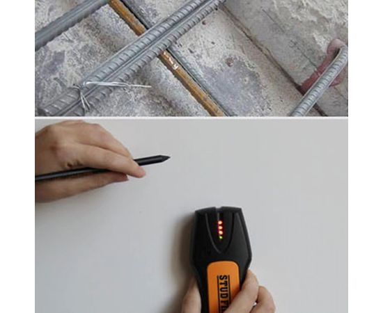 Детектор скрытой проводки и металла Stud Finder C1278, фото 3