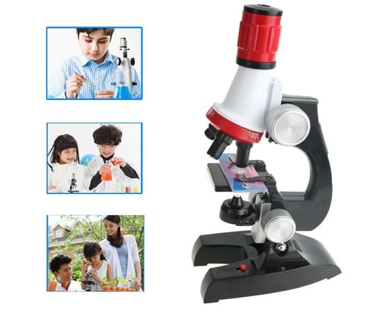 Детский микроскоп для ребенка школьный с 1200 Х увеличением Chanseon 1411, фото 3
