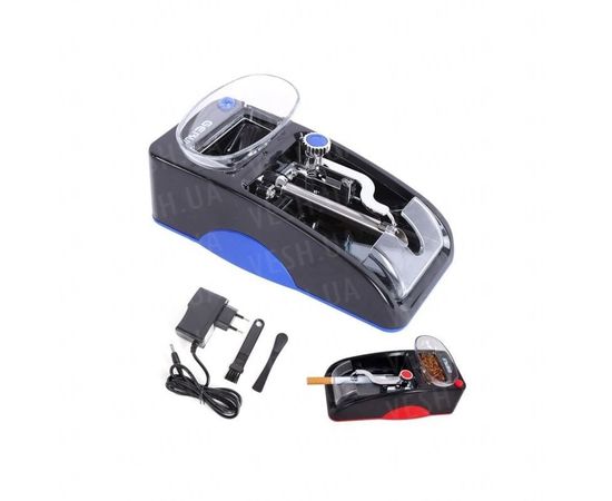 Электрическая машинка для набивки сигарет Gerui GR-12, синяя, фото 5