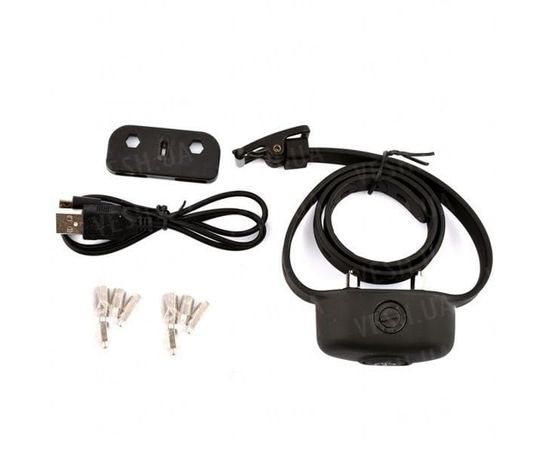 Электронный ошейник антилай для собак Pet Dog 300, водонепроницаемый, оранжевый, фото 6