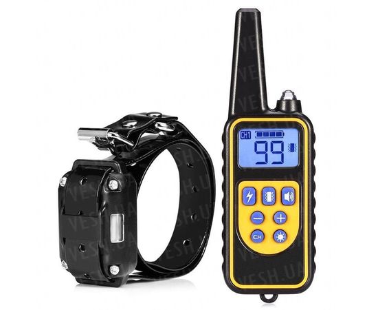 Электроошейник для собак дрессировочный Pet DTC-800 водонепроницаемый, фото 2