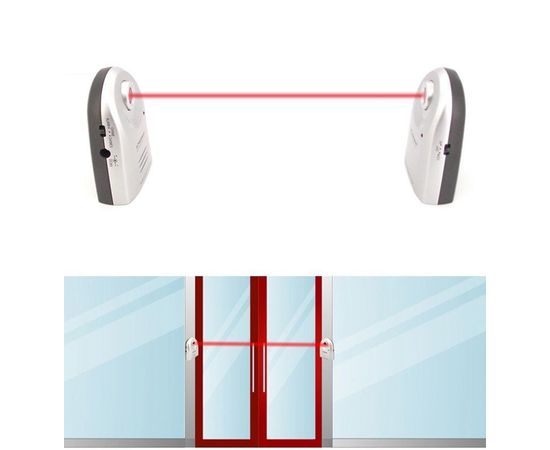 ИК барьер с инфракрасным лучом до 20 метров и сиреной Doberman Security SE-0161, фото 6