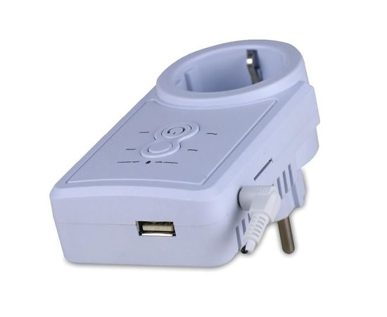 GSM розетка с датчиком температуры c дистанционным управлением через СМС iTimer, фото 6