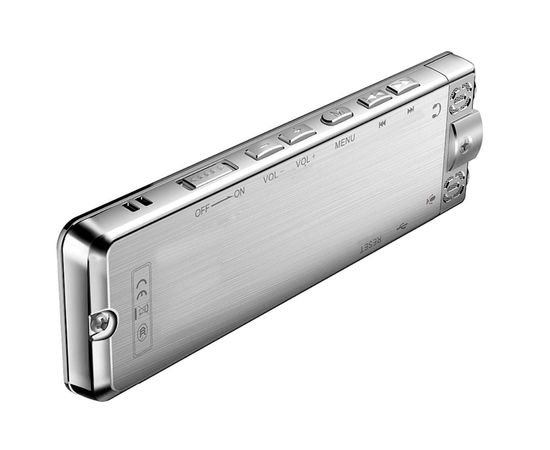 Компактный диктофон с голосовой активацией записи Noyazu audio voice recorder F2, 8 Гб, черный, фото 4