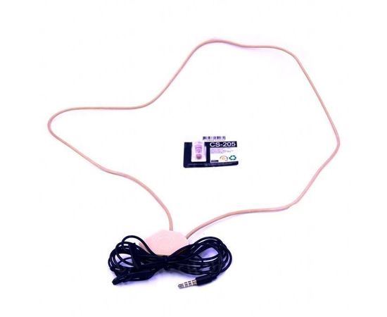 Микронаушник невидимый беспроводной с проводной гарнитурой петлей на шею TMD-100, фото 2