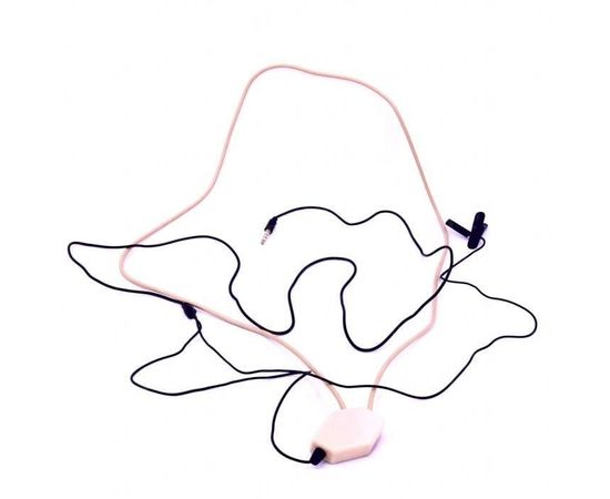 Микронаушник невидимый беспроводной с проводной гарнитурой петлей на шею TMD-100, фото 3