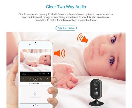 Мини 3G/4G + WIFI камера видеонаблюдения с СИМ картой Jimi JH007 для Iphone & Android смартфонов, фото 3 Мини 3G/4G + WIFI камера видеонаблюдения с СИМ картой Jimi JH007 для Iphone & Android смартфонов, фото 3