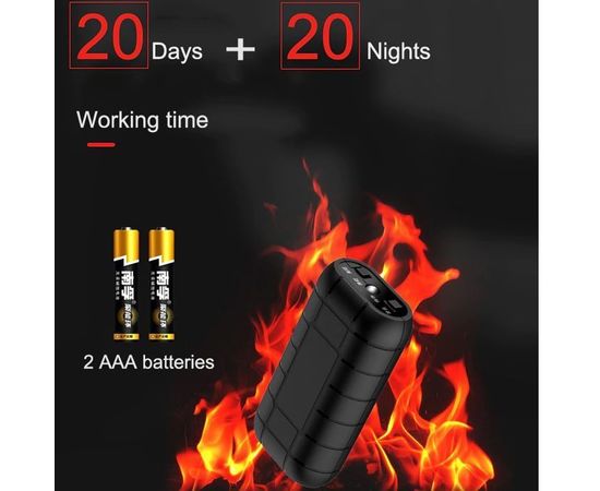 Мини диктофон цифровой на батарейках Yescool A50+, SD до 64 Gb, 20 дней записи, фото 5