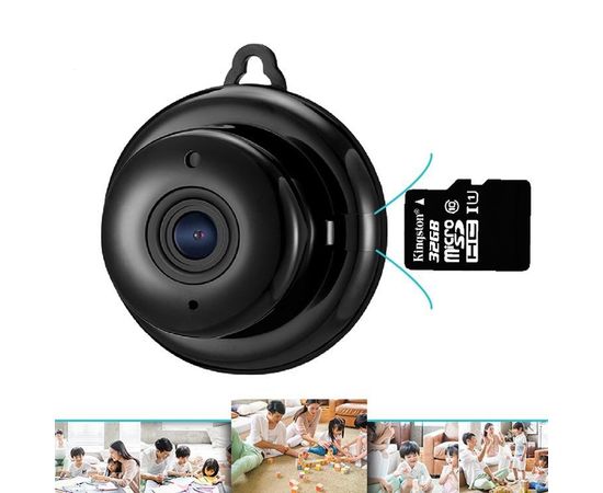 Мини wifi камера IP Konlen KL-Q2, беспроводная, 1 Мп, 720P, SD карта до 128 Гб, фото 5 Мини wifi камера IP Konlen KL-Q2, беспроводная, 1 Мп, 720P, SD карта до 128 Гб, фото 5