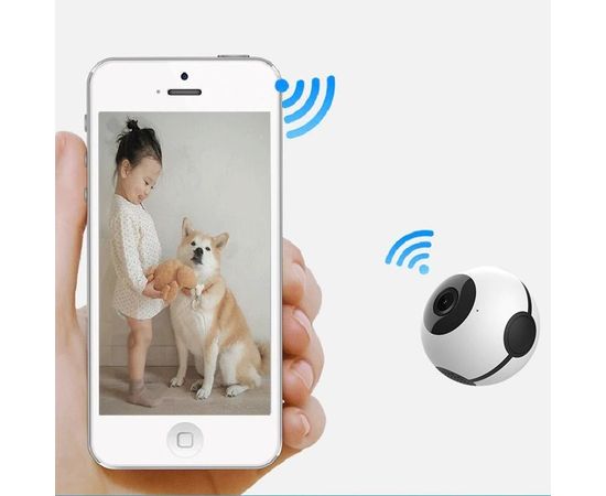 Миниатюрная камера wifi Sovawin C8 c датчиком движения, 1Mp, 720P, SD до 64Gb, iPhone &amp; Android App, фото 3