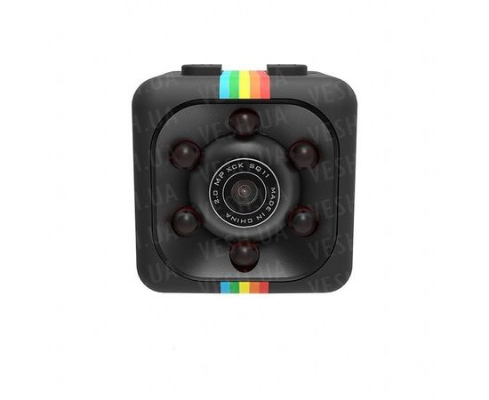 Миниатюрный видеорегистратор цифровой Cooljier SQ11 FullHD 1080P, 2 Мп, черный, фото 2 Миниатюрный видеорегистратор цифровой Cooljier SQ11 FullHD 1080P, 2 Мп, черный, фото 2