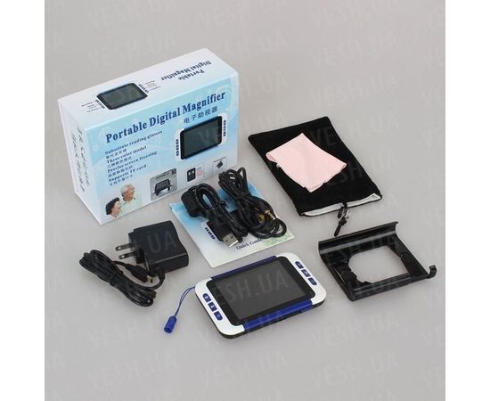 Портативная электронная цифровая лупа 2X-32X с 3,5&quot; экраном Eyoyo C0141, фото 6