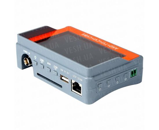 Портативный монитор для настройки камер видеонаблюдения Pomiacam IV7W, 5Мп, AHD+TVI+CVI+CVBS, фото 4 Портативный монитор для настройки камер видеонаблюдения Pomiacam IV7W, 5Мп, AHD+TVI+CVI+CVBS, фото 4