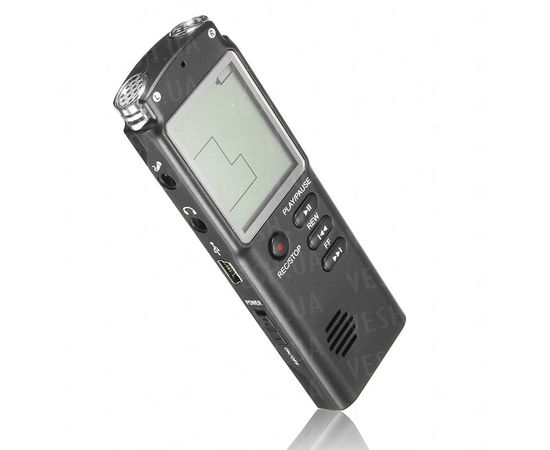 Портативный цифровой диктофон DOITOP T-60, VAS 8 Гб MP3 стерео аккумуляторный, фото 3