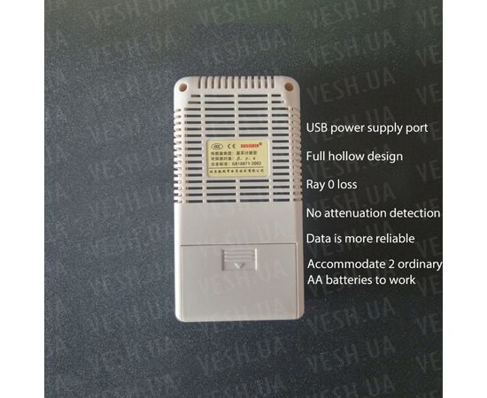 Радиационный дозиметр - радиометр профессиональный Kailishen GB188, счетчик гейгера, фото 4