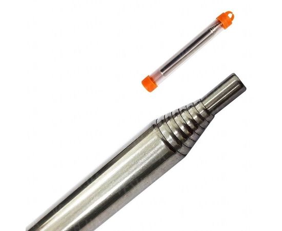 Телескопическая трубочка для раздувания костра или углей в футляре FS-10, фото 4 Телескопическая трубочка для раздувания костра или углей в футляре FS-10, фото 4