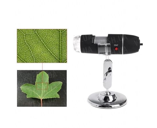 USB микроскоп электронный цифровой с увеличением 1600 x Ootdty DM-1600, 2 Мп, подсветка 8 LED, фото 3