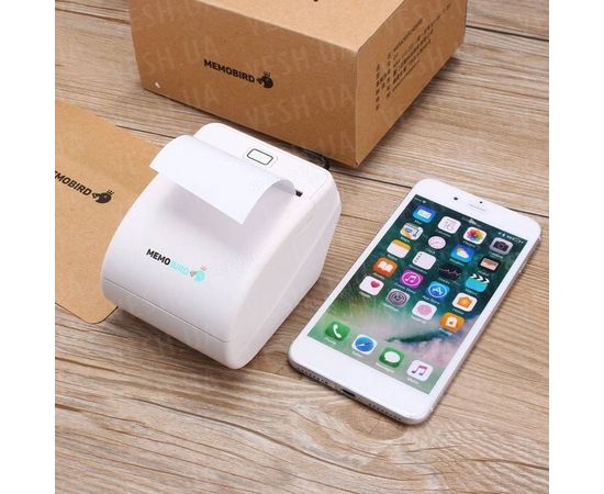 Wifi мобильный портативный термопринтер для смартфона MemoBird G1, фото 5