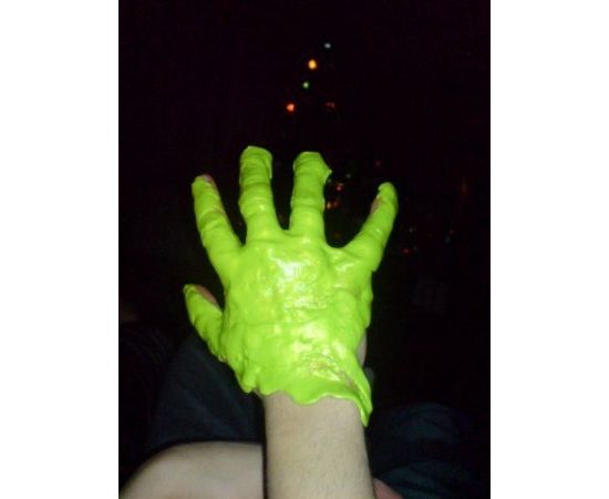 Handgum (Хендгам) Зеленый 50г, умный пластилин, подарок девушке, фото 5