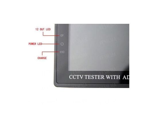 Портативный CCTV тестер для настройки охранных камер с 3.5 дюймовым экраном и возможностью тестирования ADSL канала связи (модель KY-3506), фото 5 Портативный CCTV тестер для настройки охранных камер с 3.5 дюймовым экраном и возможностью тестирования ADSL канала связи (модель KY-3506), фото 5