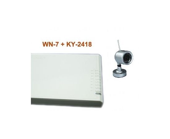 Комплект из беспроводной аналоговой уличной камеры WN-7 на 2.4 Ghz + приёмник видеосигнала (на выбор), дальностью до 250 метров (модель WN-7 kit), фото 3