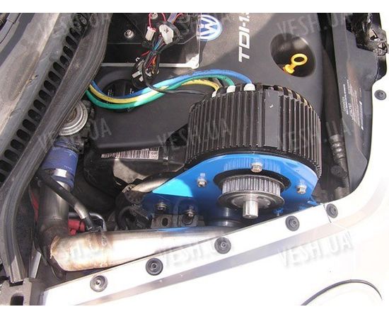 Электромотор Golden Motor HPM5000B-48V воздушное охлаждение, фото 4 Электромотор Golden Motor HPM5000B-48V воздушное охлаждение, фото 4