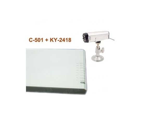 Комплект из беспроводной автономной камеры с аккумулятором С-501 на 2.4 Ghz + приёмник видеосигнала (на выбор), дальностью до 250 метров (модель CRP-501 kit), фото 3