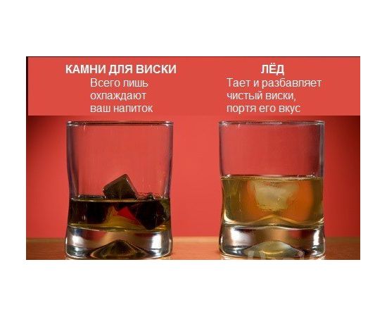 Камни для виски Whiskey Stones (9 штук), фото 2