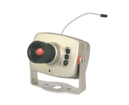 Аналоговый МИНИ комплект беспроводного видеонаблюдения (камера + приёмник видеосигнала) на частоте 1.2 Ghz (мод.HAMY BK-208A), фото 3