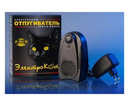 Отпугиватель мышей, крыс и иных грызунов "Электрокот-Классик" (до 200 кв.м.), фото 3 Отпугиватель мышей, крыс и иных грызунов "Электрокот-Классик" (до 200 кв.м.), фото 3