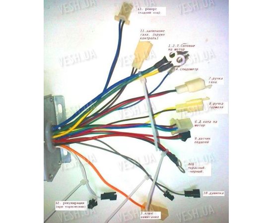 Электронабор 1000W/72V Минимальный, фото 3