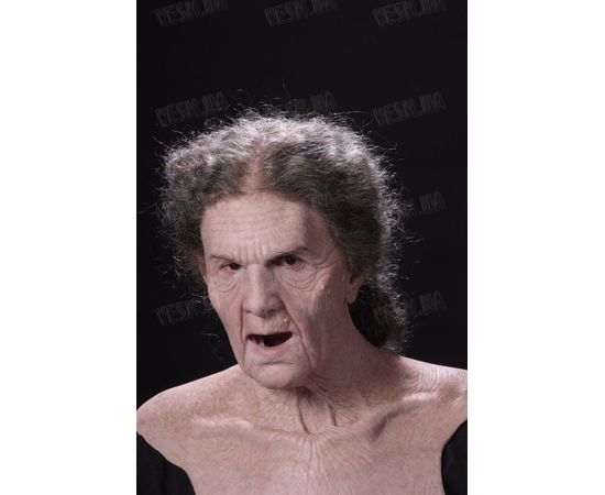 Реалистичная Маска "Old Woman", фото 2 Реалистичная Маска "Old Woman", фото 2
