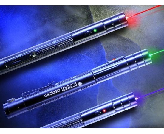 Зеленая лазерная указка Wicked Lasers E2 Evolution Series 75мВт, фото 2