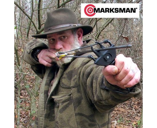 Рогатка Marksman охотничья с карбоновой стрелой 80см, фото 3 Рогатка Marksman охотничья с карбоновой стрелой 80см, фото 3