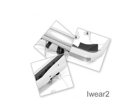 Портативные 3D видео очки нового поколения с эффектом 84 дюймового экрана (модель Iwear VGA), фото 3