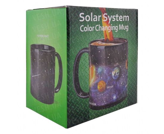 Товар распродан - Чашка хамелеон Солнечная система - Чашки, фото 2