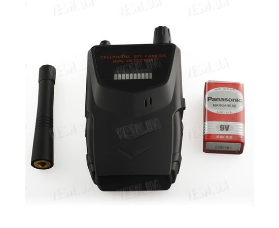 Обнаружитель (детектор) поля для поиска беспроводных радио жучков и камер Mini-007D, фото 3
