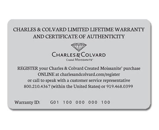 Муассанит Charles &amp; Colvard FOREVER BRILLIANT овал огранка, фото 3