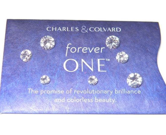 Муассанит Charles &amp; Colvard FOREVER ONE бриллиантовая огранка, фото 8